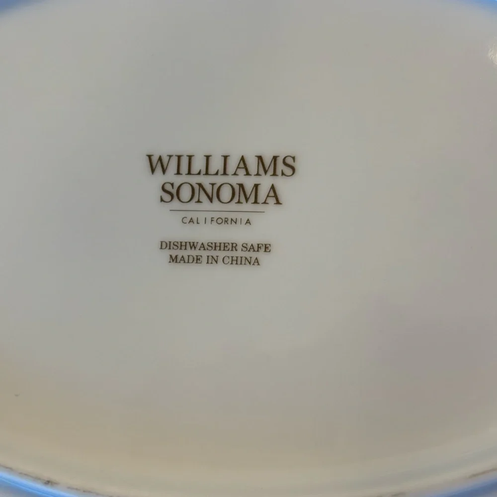 Williams Sonoma Plymouth Pumpkin Large Oval Serving Platter Fall, Holiday